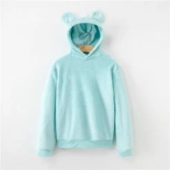 Kinky Cloth Bear Ears Sweatshirt Hoodie