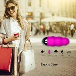 Kinky Cloth Bed Bug 10 Speed Vibrator W/ Wireless Remote Vibrators