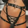 Kinky Cloth Belly Pelvis Leg Harness