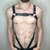 Kinky Cloth Belt Harness