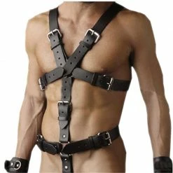 Kinky Cloth Belt Harness