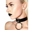 Kinky Cloth BDSM Belt Ring Collar