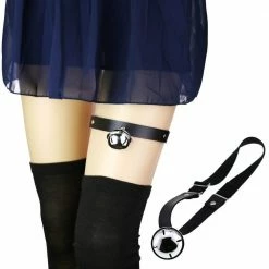 Kinky Cloth Big Bell Garter Leg Ring