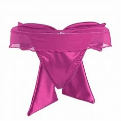 Kinky Cloth Lingerie & Panties Big Bow Mesh Open Back Panties