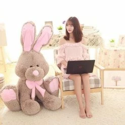 Kinky Cloth Big Bunny Stuffie Pet Play 13 Kinky Cloth Big Bunny Stuffie Pet Play