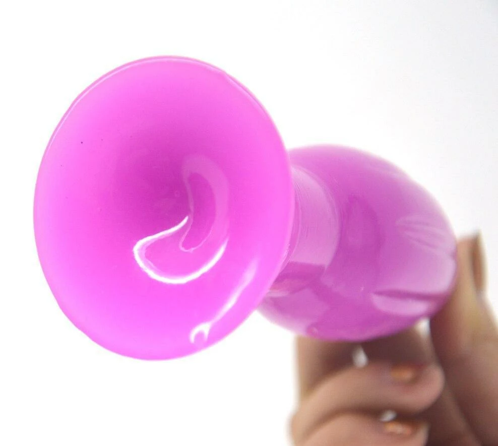 Kinky Cloth Anal Toys Big Pink Suction Plug Dildo 4 Kinky Cloth Anal Toys Big Pink Suction Plug Dildo