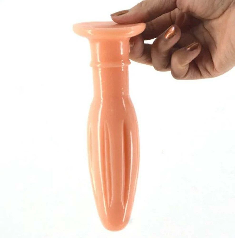 Kinky Cloth Anal Toys Big Pink Suction Plug Dildo 8 Kinky Cloth Anal Toys Big Pink Suction Plug Dildo