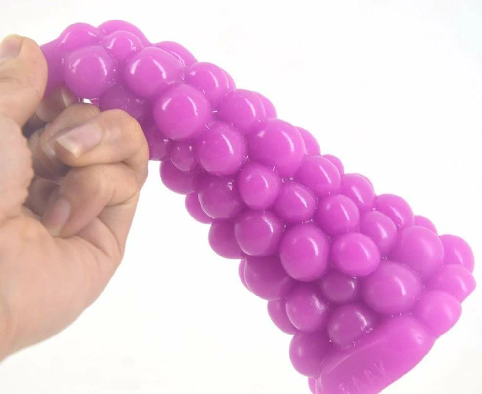 Kinky Cloth Big Grape Beads Dildo 10 Kinky Cloth Big Grape Beads Dildo