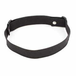 Kinky Cloth Black Elastic Leg Garter Belts