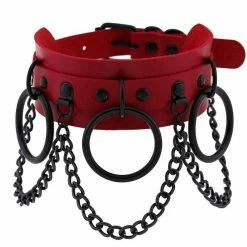 Kinky Cloth Black Metal L'esclave Punk Collar BDSM
