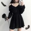 Kinky Cloth Black Off Shoulder Dress Dresses