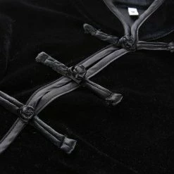 Kinky Cloth Punk Black Side Lace Up Cheongsam Bodycon 14 Kinky Cloth Punk Black Side Lace Up Cheongsam Bodycon