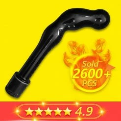 Kinky Cloth Prostate Massagers Long Handle Vibrating Prostate Massager