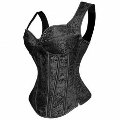 Kinky Cloth Black Vintage Waist Corset