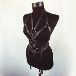 Kinky Cloth BDSM Black Widow Body Harness