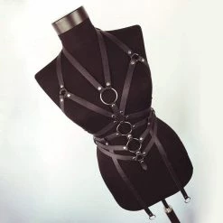 Kinky Cloth BDSM Black Widow Body Harness