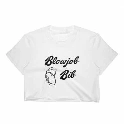 Kinky Cloth Blowjob Bib Top