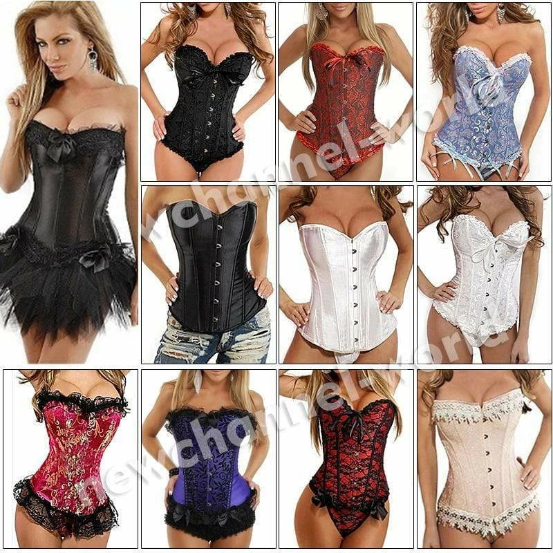 Kinky Cloth Blue Gothic Classic Plus Size Corset 3 Kinky Cloth Blue Gothic Classic Plus Size Corset