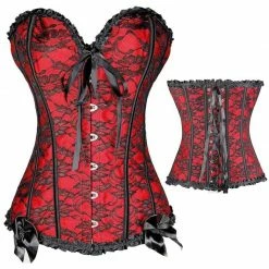 Kinky Cloth Blue Gothic Classic Plus Size Corset 24 Kinky Cloth Blue Gothic Classic Plus Size Corset