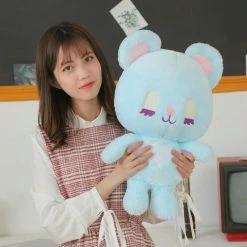 Kinky Cloth Pet Play Sleepy Lash Plushie Bear