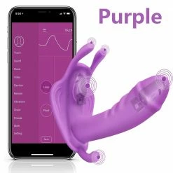 Kinky Cloth Dildos Bluetooth Butterfly Vibrator