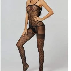 Kinky Cloth Crotchless Panties Bodystockings Lingerie Bodysuit
