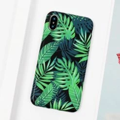 Kinky Cloth Botanical Flowers And Leaves IPhone Case