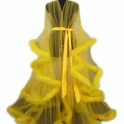 Kinky Cloth Boudoir Feather Sheer Boa Robe DDLG - Daddy / Little 22 Kinky Cloth Boudoir Feather Sheer Boa Robe DDLG - Daddy / Little