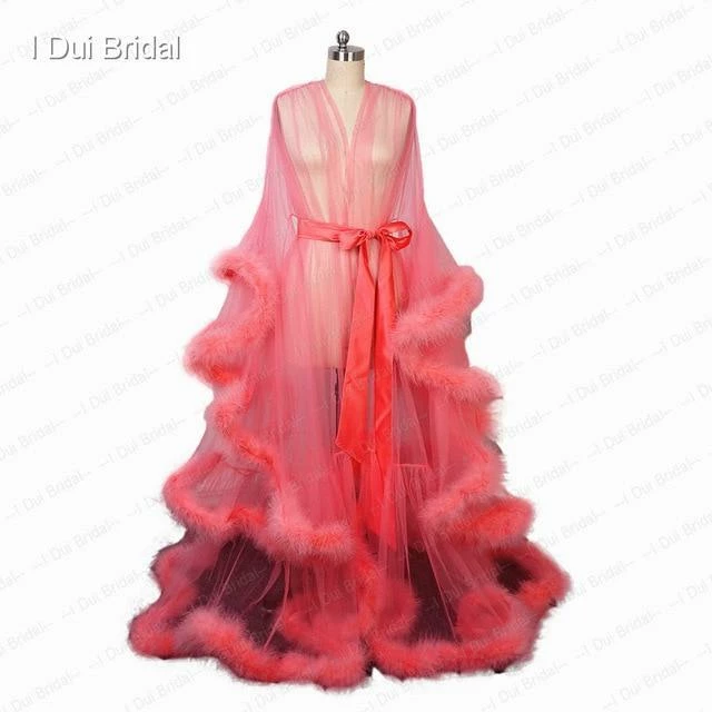 Kinky Cloth Boudoir Feather Sheer Boa Robe DDLG - Daddy / Little 9 Kinky Cloth Boudoir Feather Sheer Boa Robe DDLG - Daddy / Little