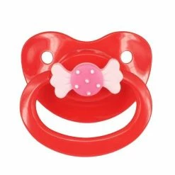 Kinky Cloth Bow Adult Pacifier Pacifiers