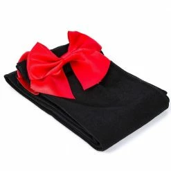 Kinky Cloth Bow Peep Long Stockings DDLG - Daddy / Little