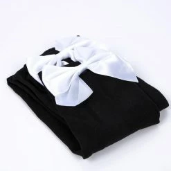 Kinky Cloth Bow Peep Long Stockings DDLG - Daddy / Little