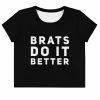 Kinky Cloth Brats Do It Better Crop Top Tee