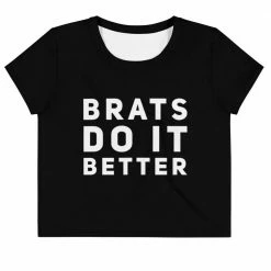 Kinky Cloth Brats Do It Better Crop Top Tee