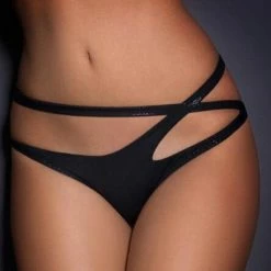 Kinky Cloth Brief Straps Harness