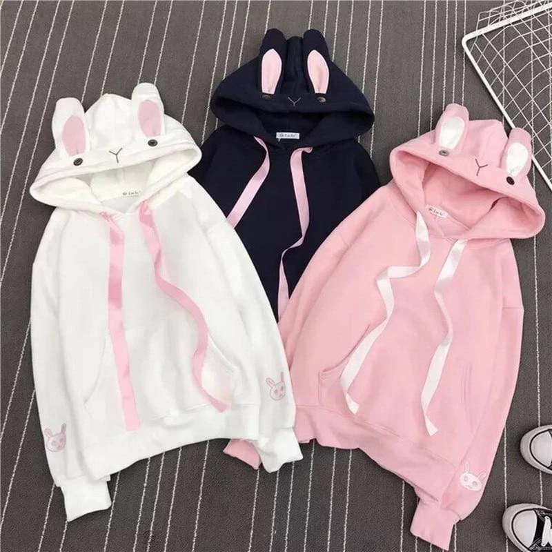 Kinky Cloth Bunny Ears Hoodie 1 Kinky Cloth Bunny Ears Hoodie