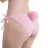 Kinky Cloth Pet Play Bunny Tail Tie Panties