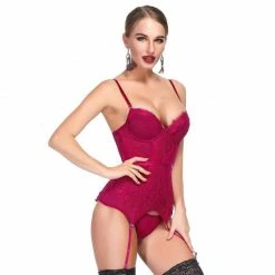 Kinky Cloth Lace Bustier Corset Lingerie Goth 16 Kinky Cloth Lace Bustier Corset Lingerie Goth