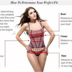 Kinky Cloth Bustier Victorian Trainer Corset Lingerie & Panties