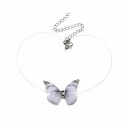 Kinky Cloth Butterfly Necklace DDLG - Daddy / Little