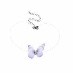 Kinky Cloth Butterfly Necklace DDLG - Daddy / Little