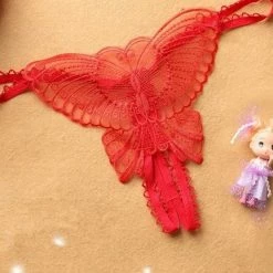 Kinky Cloth Butterfly Shaped G-String Thongs 18 Kinky Cloth Butterfly Shaped G-String Thongs