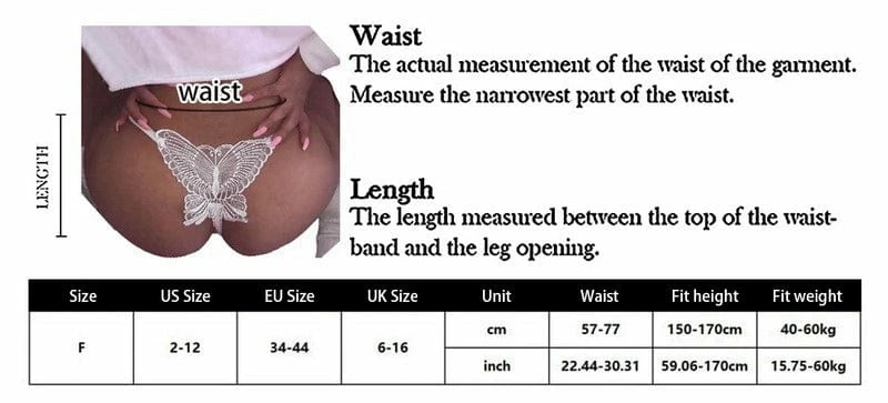 Kinky Cloth Butterfly Shaped G-String Thongs 15 Kinky Cloth Butterfly Shaped G-String Thongs