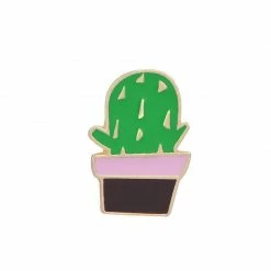 Kinky Cloth Cactus Enamel Pins