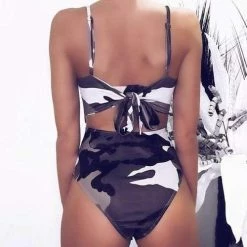 Spocket Camoflauge Bikini Swimsuit Lingerie & Panties