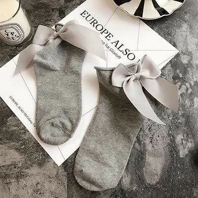Kinky Cloth Candy Color Bow Knot Socks 26 Kinky Cloth Candy Color Bow Knot Socks