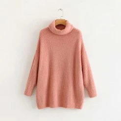 Kinky Cloth Candy Color Knit Sweater