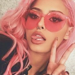 Kinky Cloth Candy Shard Sunglasses