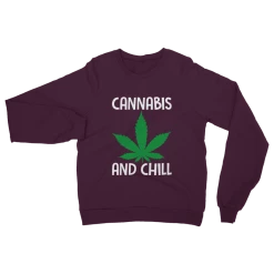 Alloverprint.it Cannabis And Chill Classic Adult Sweatshirt Stoner 31 Alloverprint.it Cannabis And Chill Classic Adult Sweatshirt Stoner