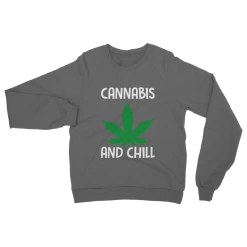 Alloverprint.it Cannabis And Chill Classic Adult Sweatshirt Stoner